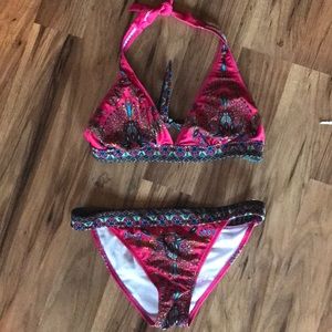 Boho 2 piece  print bikini